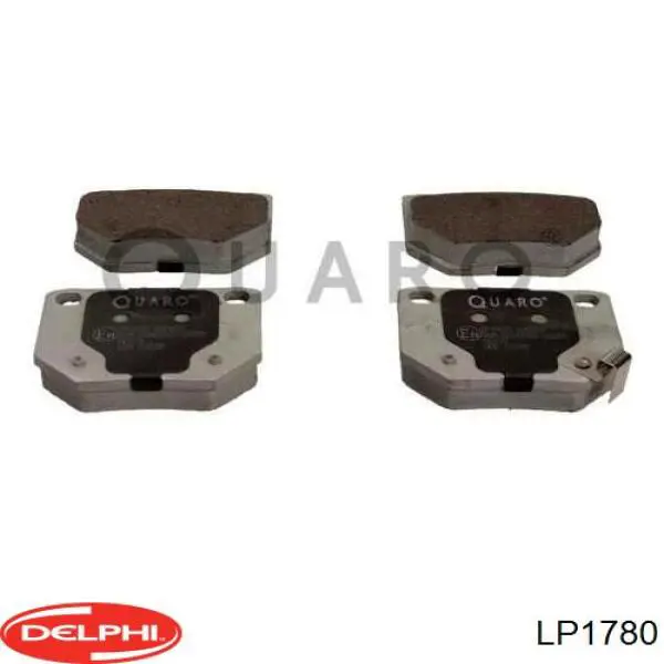 LP1780 Delphi задние тормозные колодки