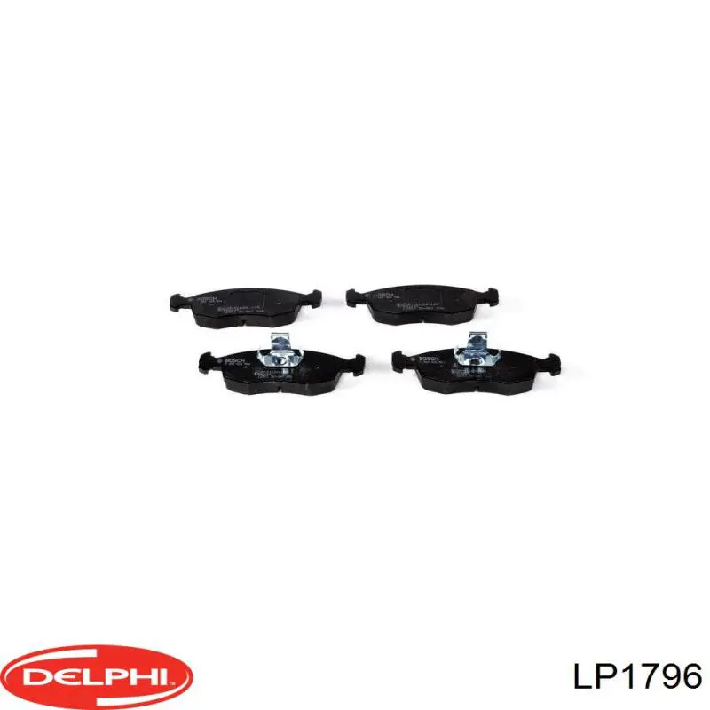 Тормозные колодки Delphi LP1796