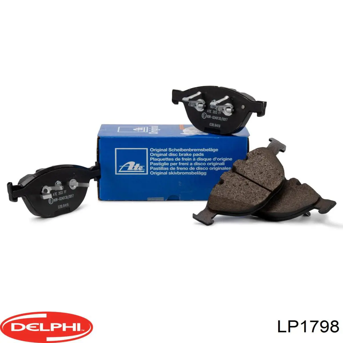 Купить LP1798 Delphi Колодки тормозные