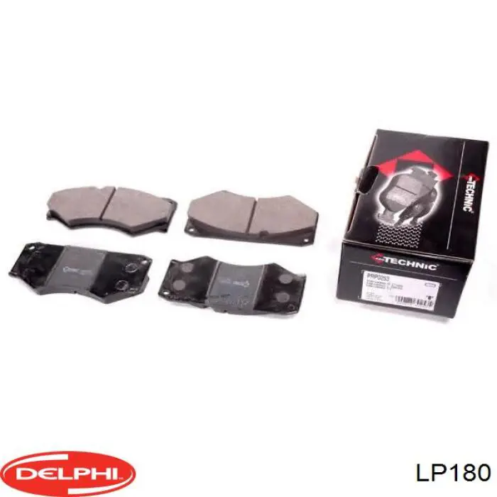 Тормозные колодки Delphi LP180
