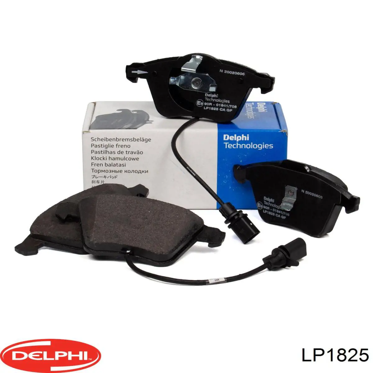 Купить LP1825 Delphi Колодки тормозные