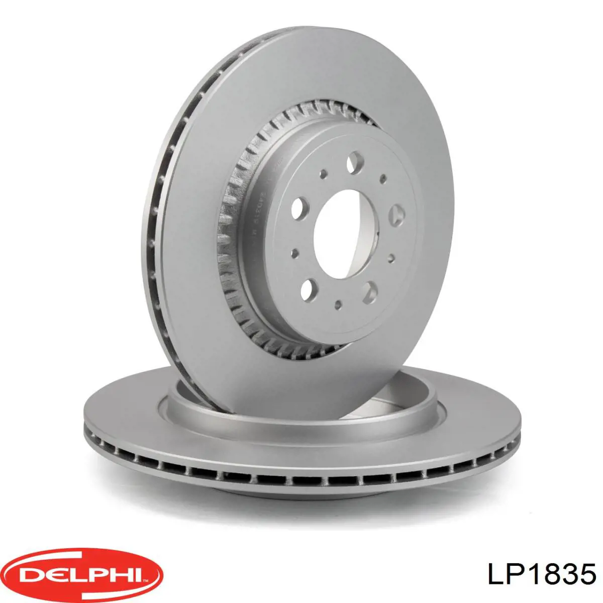 Колодки тормозные задние дисковые Delphi LP1835