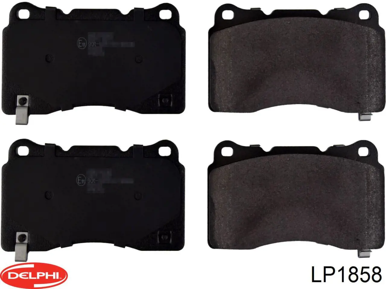 Колодки Delphi LP1858 цена, от 32.13 USD