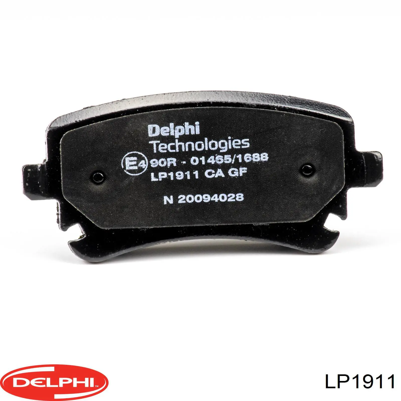 LP1911 Delphi колодки тормозные задние дисковые