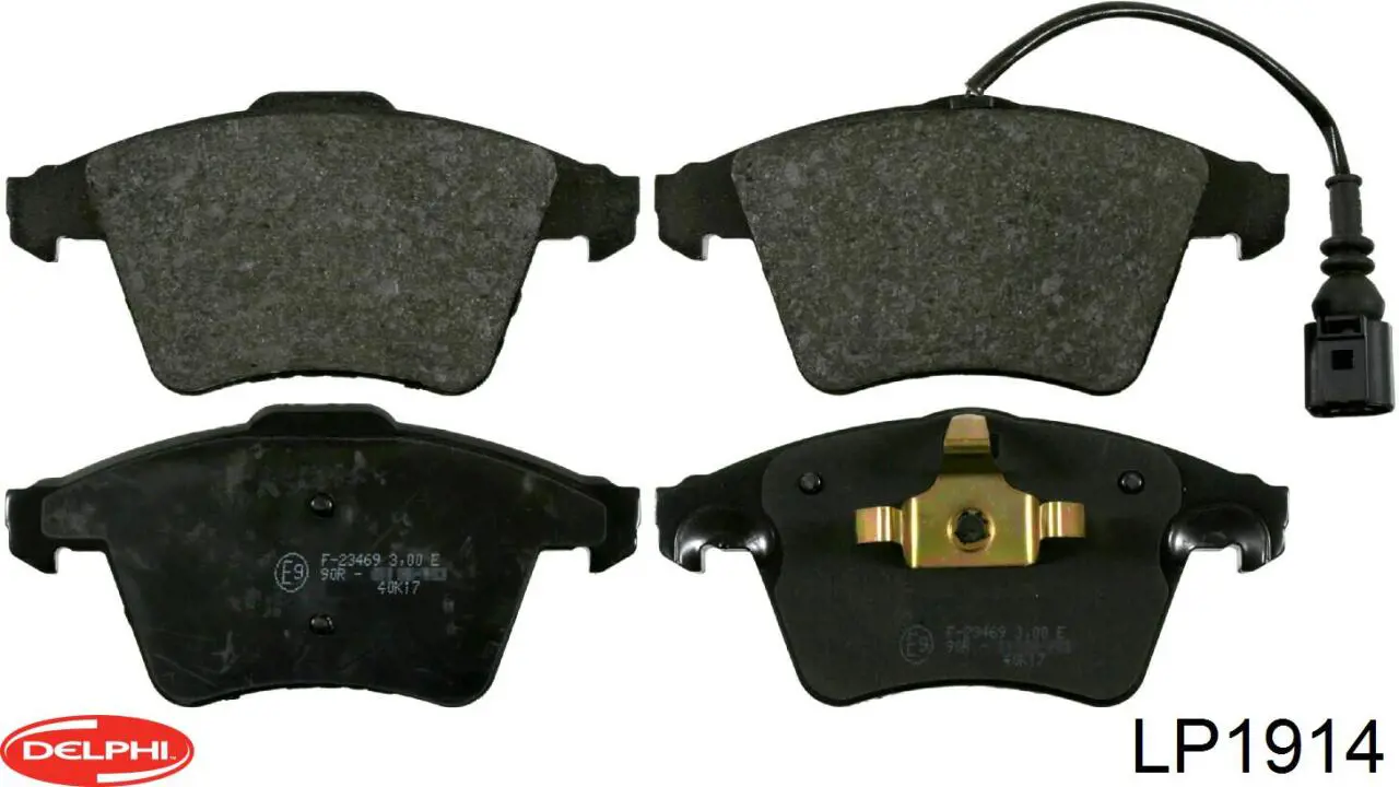 Колодки Delphi LP1914 цена, от 33.68 USD