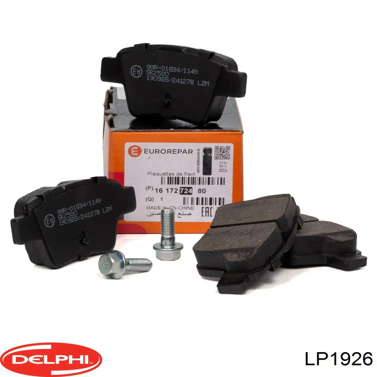 Compre LP1926 Delphi Sapatas do freio traseiras de disco