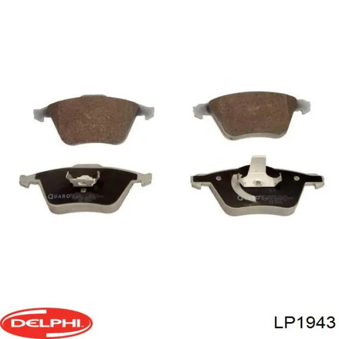 Колодки Delphi LP1943 цена, от 42.05 USD