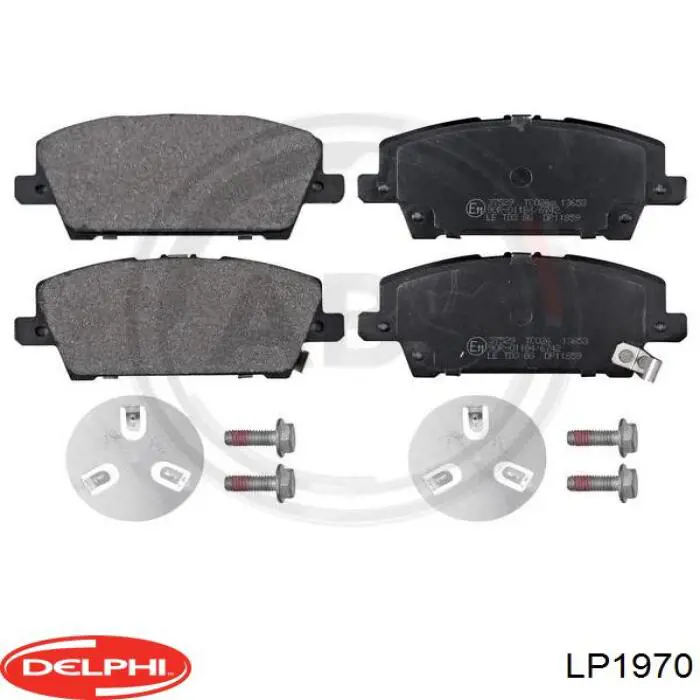 Колодки Delphi LP1970 цена, от 27.78 USD