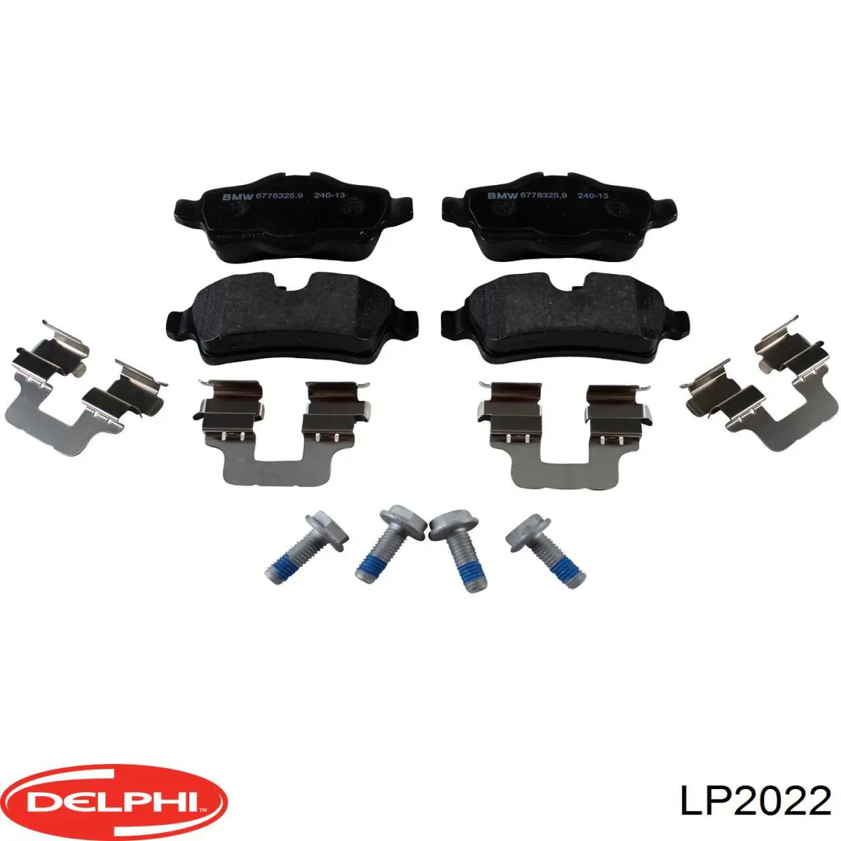 Колодки дисковые  Delphi LP2022 цена, от 20.02 USD
