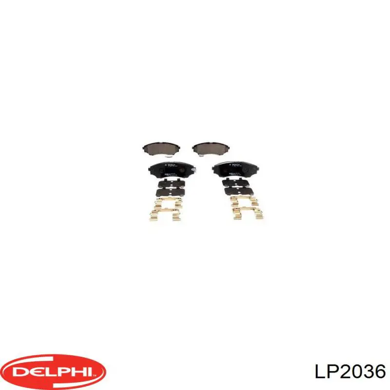 Колодки Delphi LP2036 цена, от 28.18 USD