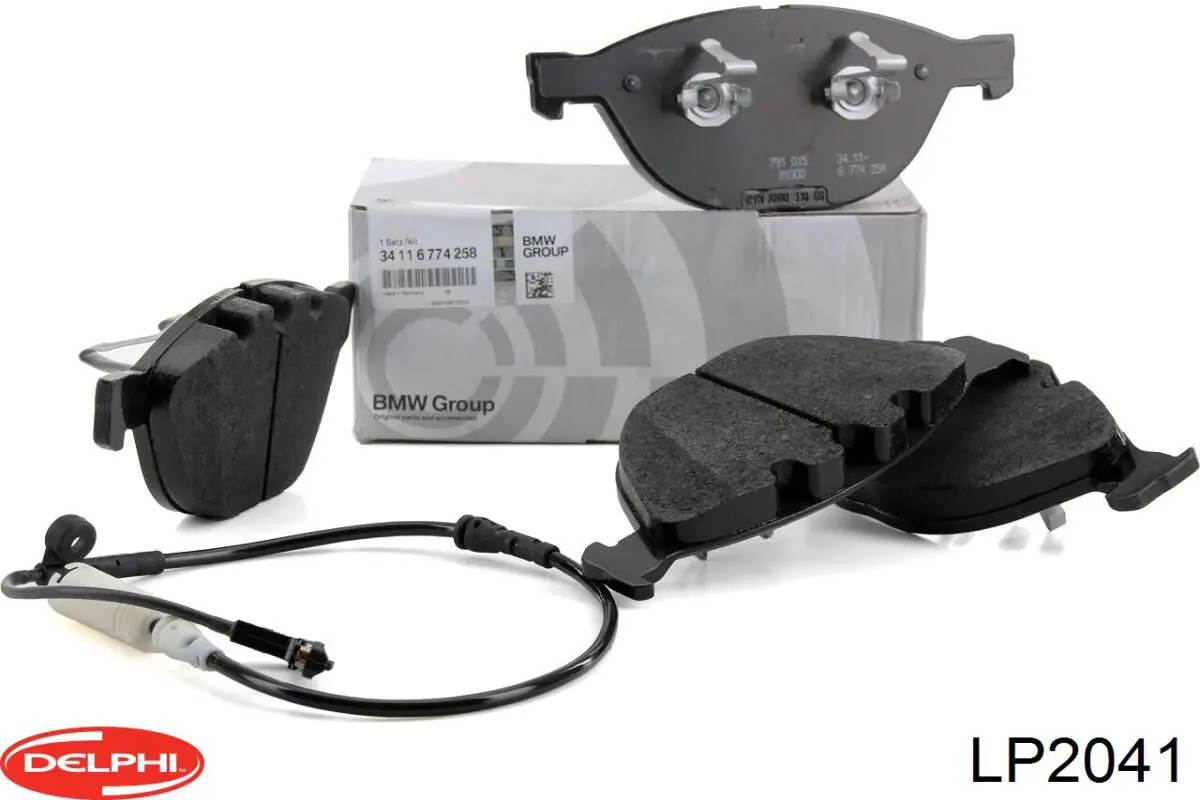 Колодки Delphi LP2041 цена, от 53.59 USD