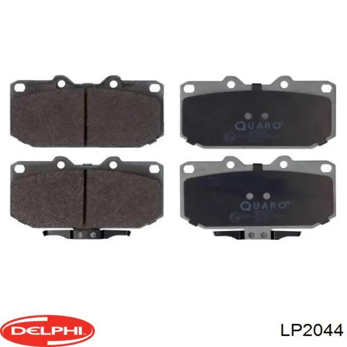 Купить LP2044 Delphi Колодки тормозные