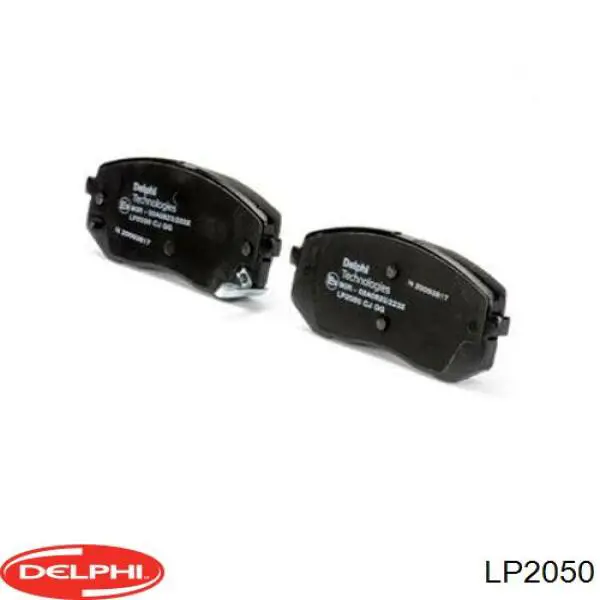 Передние тормозные колодки LP2050 Delphi