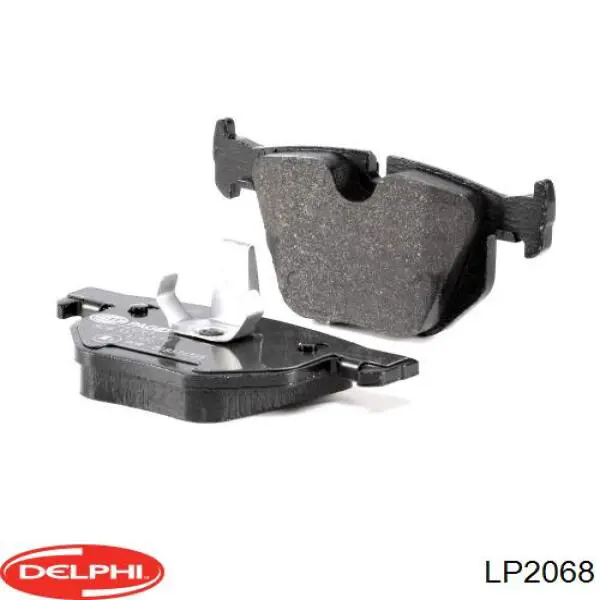 Задние тормозные колодки LP2068 Delphi