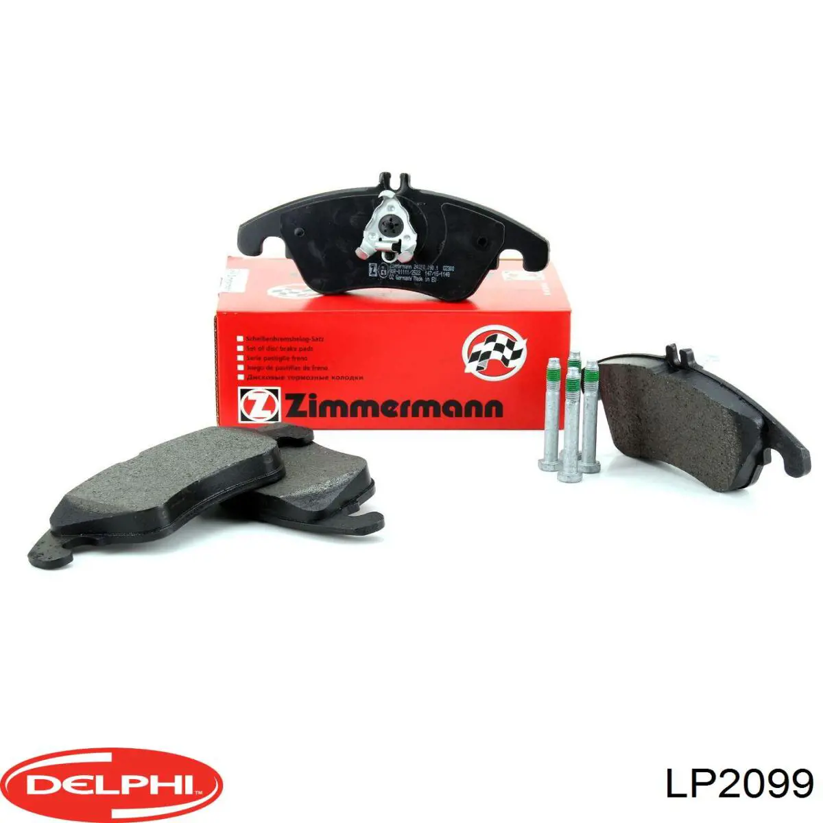Колодки Delphi LP2099 цена, от 29.58 USD
