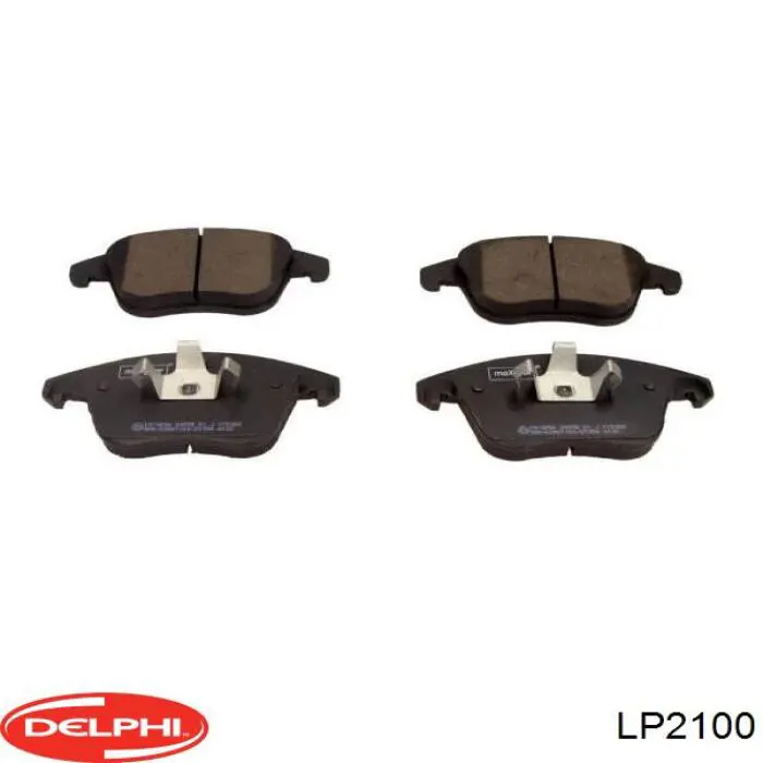 Тормозные колодки Delphi LP2100