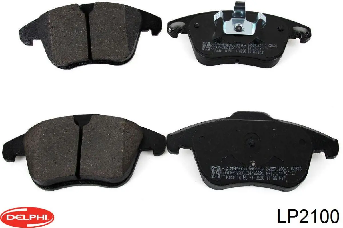 Колодки Delphi LP2100 цена, от 23.39 USD