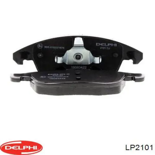 Купить LP2101 Delphi Колодки тормозные