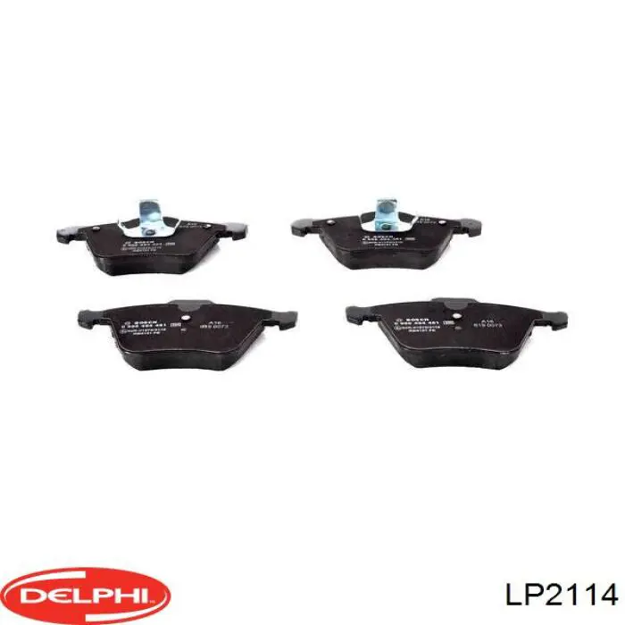 Купить LP2114 Delphi Колодки тормозные