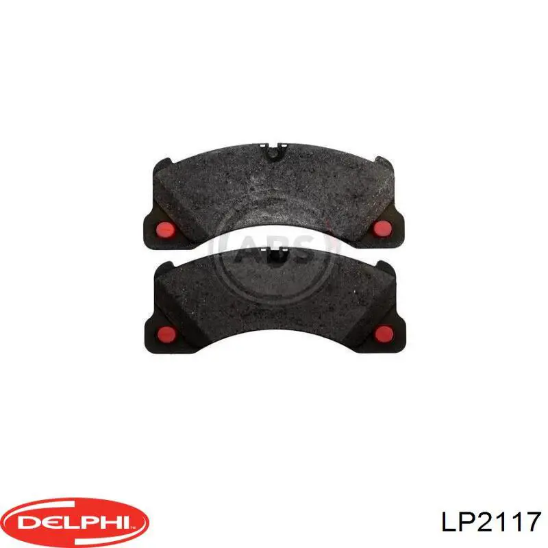 Тормозные колодки Delphi LP2117