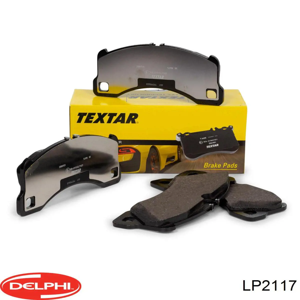 Купить LP2117 Delphi Колодки тормозные