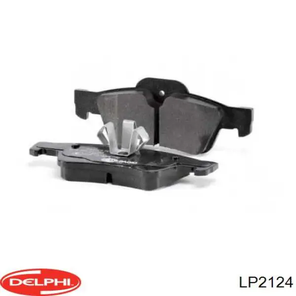 Задние тормозные колодки LP2124 Delphi