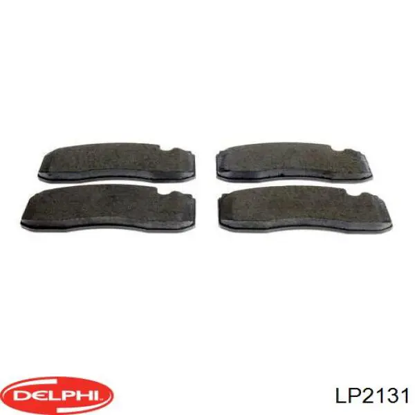 Купить LP2131 Delphi Колодки тормозные