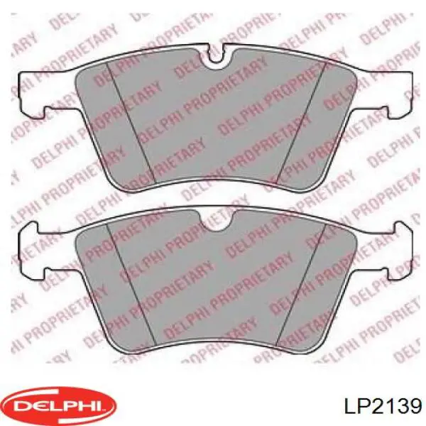 Купить LP2139 Delphi Колодки тормозные