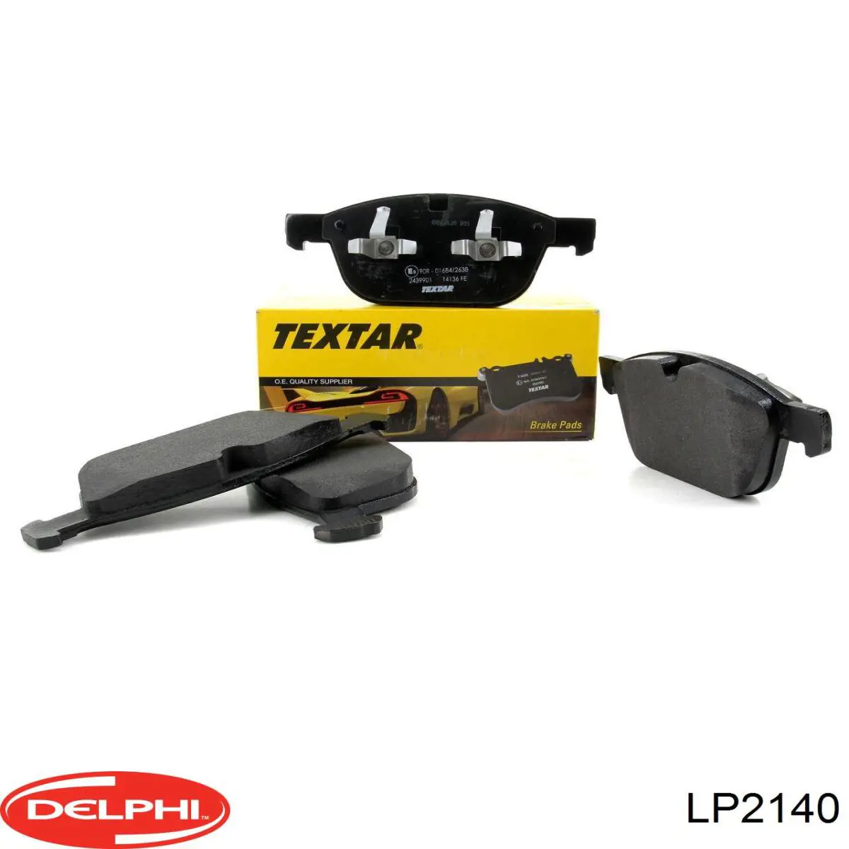 Передние тормозные колодки LP2140 Delphi