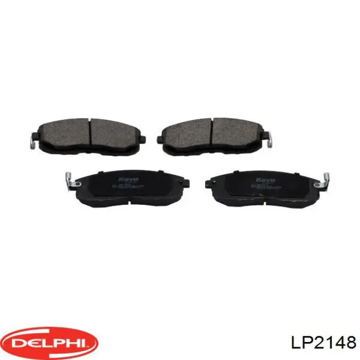 Купить LP2148 Delphi Колодки тормозные