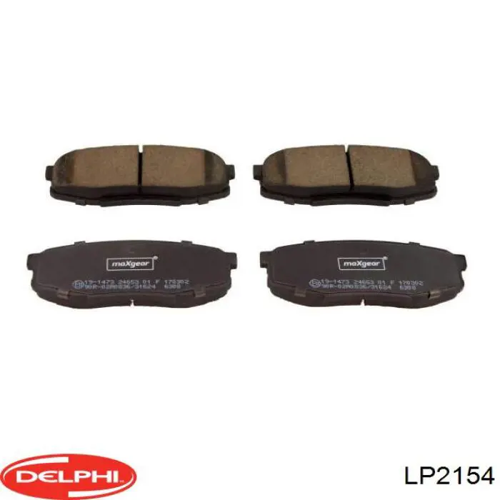 Колодки дисковые  Delphi LP2154 цена, от 23.81 USD