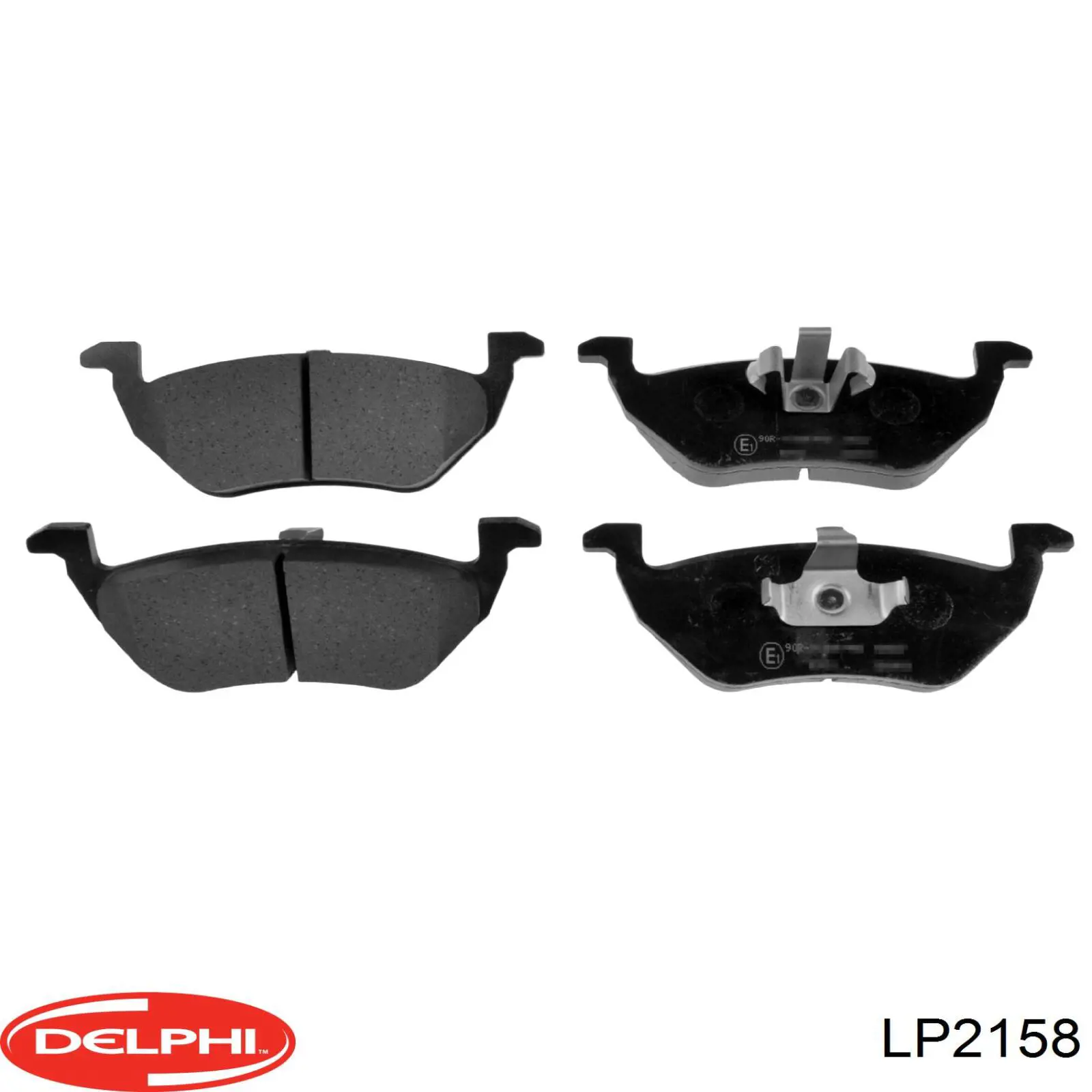 Колодки дисковые  Delphi LP2158 цена, от 30.05 USD