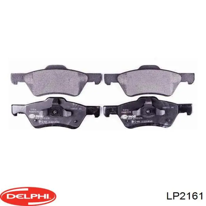 Купить LP2161 Delphi Колодки тормозные