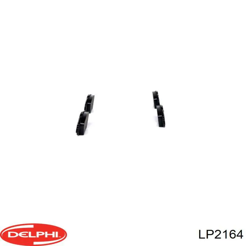 Передние тормозные колодки LP2164 Delphi