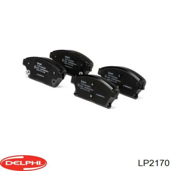 Колодки Delphi LP2170 цена, от 29.88 USD