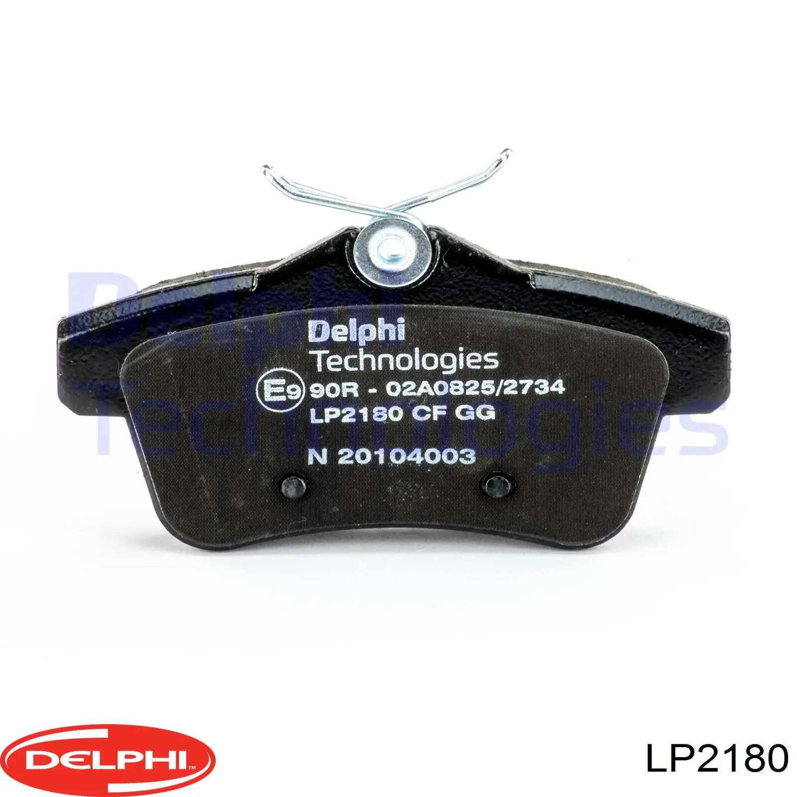 Колодки дисковые  Delphi LP2180 цена, от 23.21 USD
