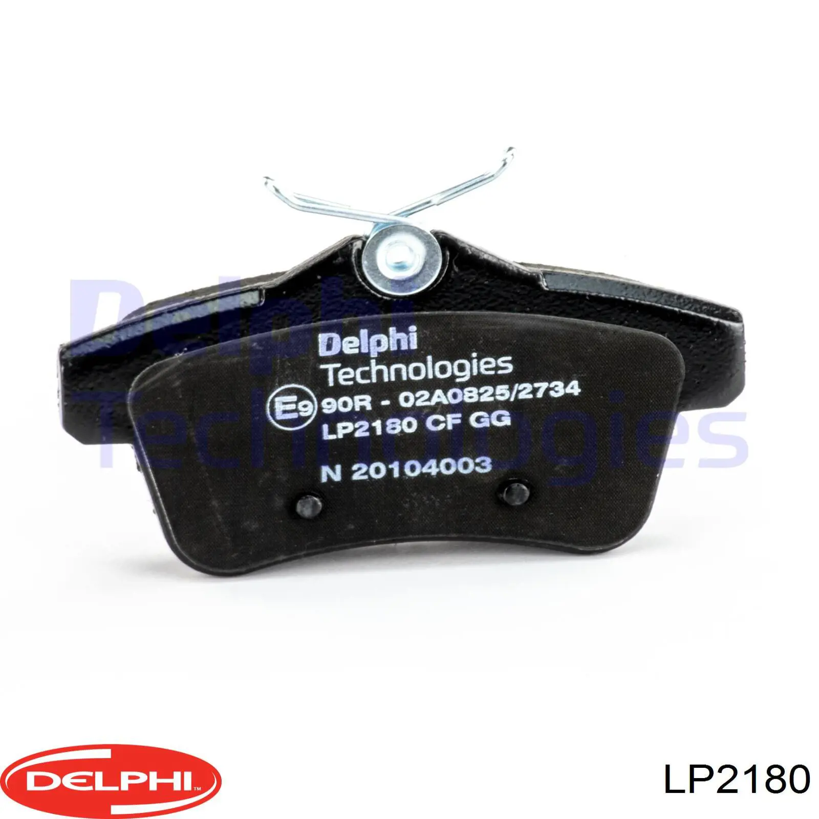 Задние тормозные колодки LP2180 Delphi