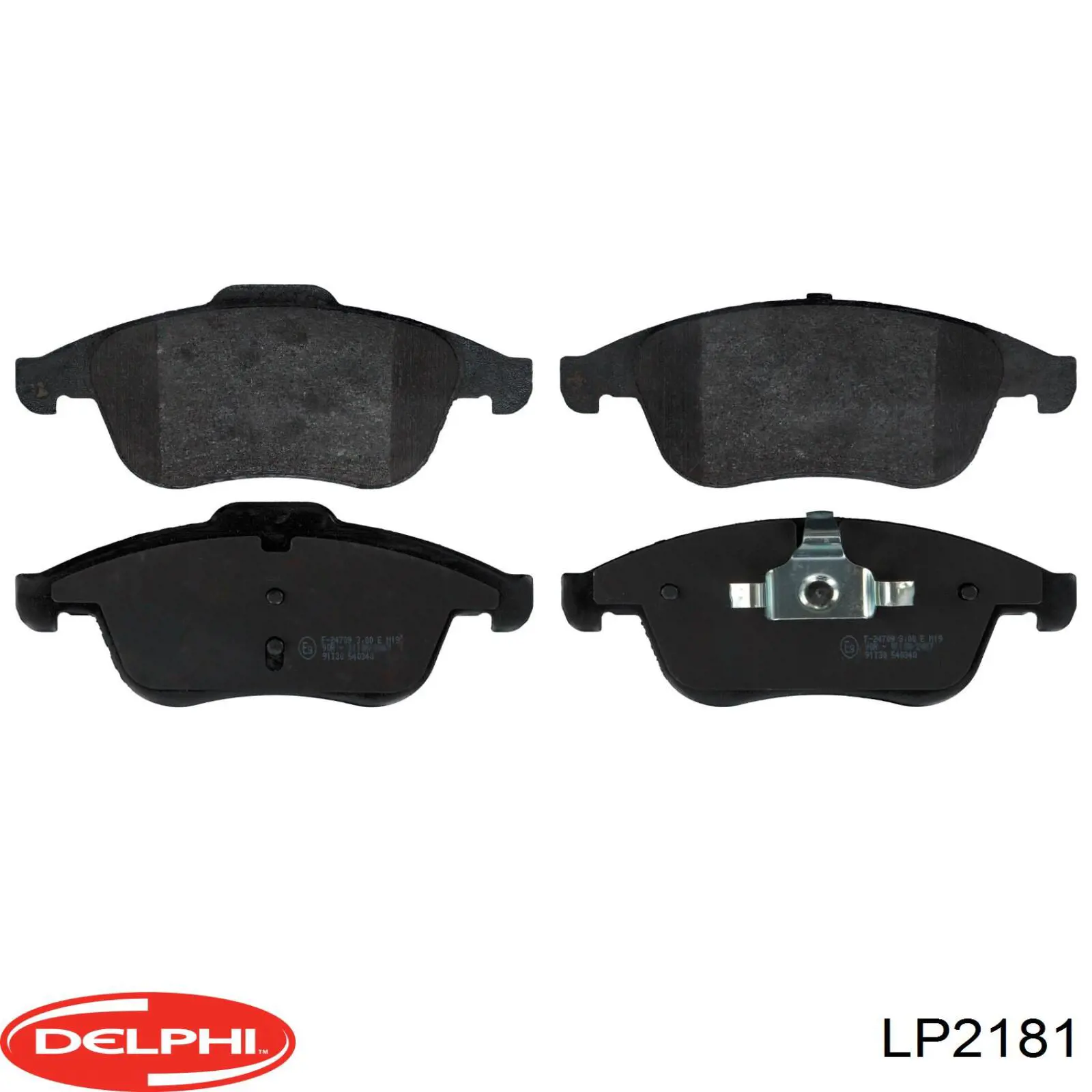 Колодки Delphi LP2181 цена, от 32.92 USD