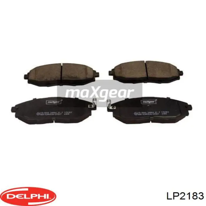 Колодки Delphi LP2183 цена, от 31.17 USD