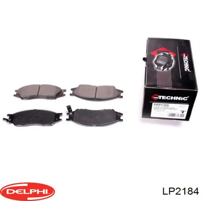 Купить LP2184 Delphi Колодки тормозные