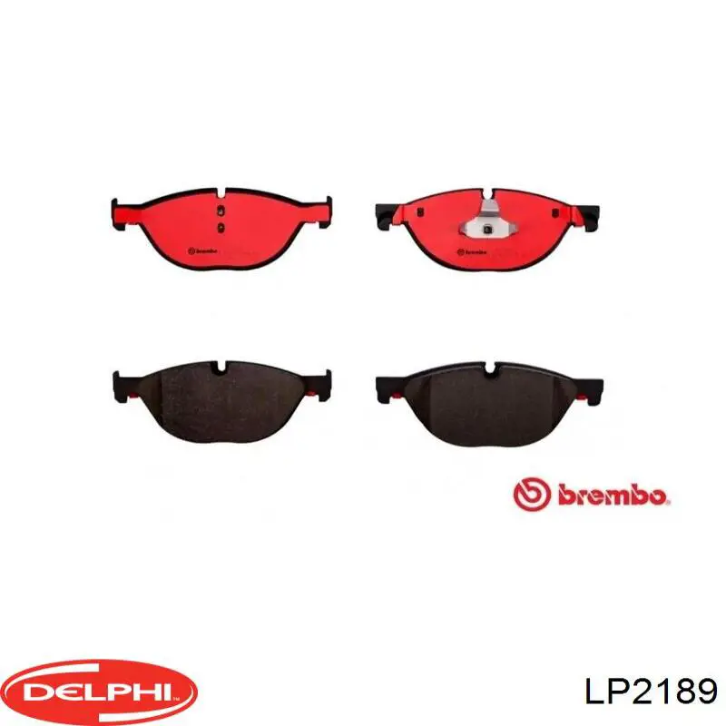 Тормозные колодки Delphi LP2189