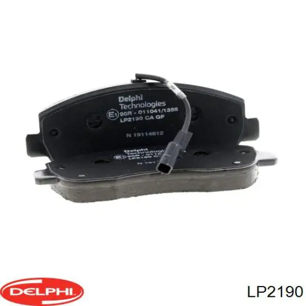 Купить LP2190 Delphi Колодки тормозные