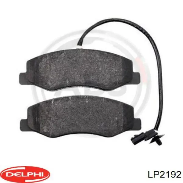 Колодки дисковые  Delphi LP2192 цена, от 35.36 USD