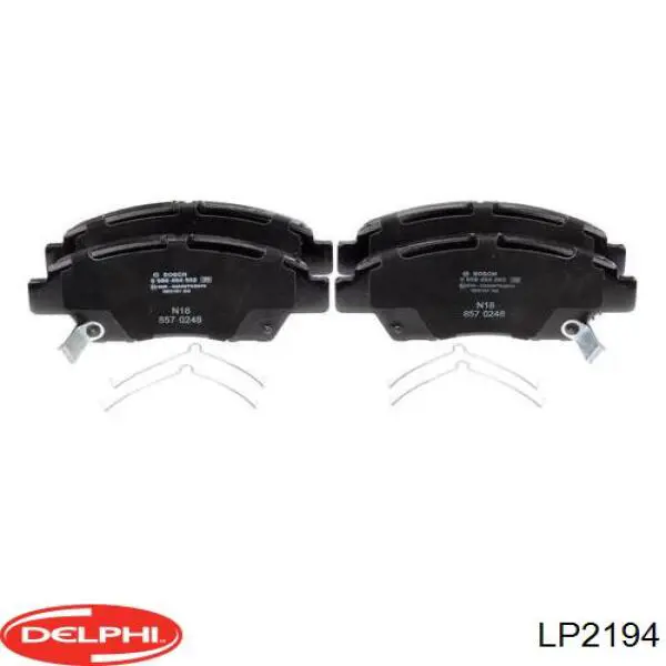 Купить LP2194 Delphi Колодки тормозные