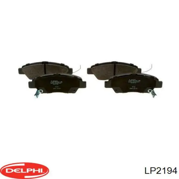 Передние тормозные колодки LP2194 Delphi