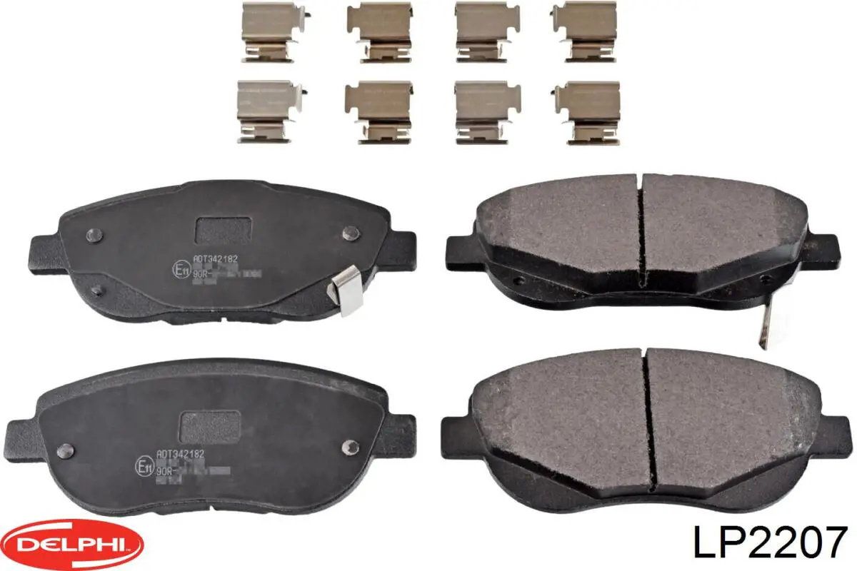 Колодки Delphi LP2207 цена, от 38.42 USD