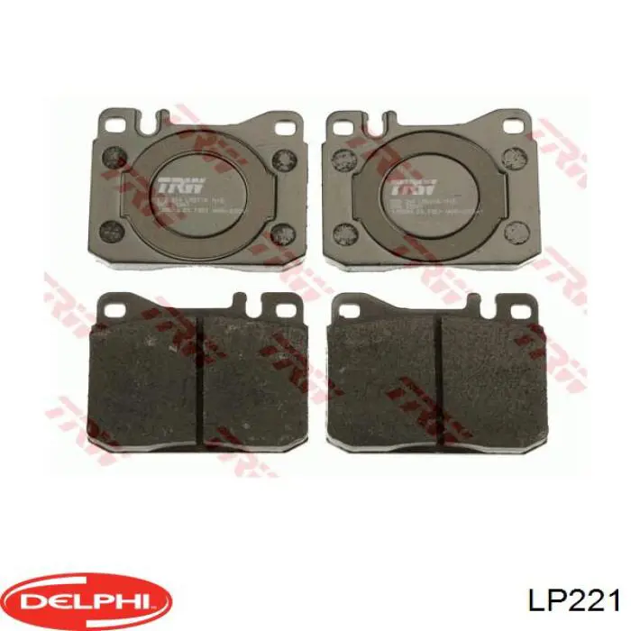 Купить LP221 Delphi Колодки тормозные