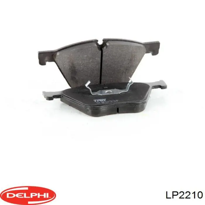 Передние тормозные колодки LP2210 Delphi