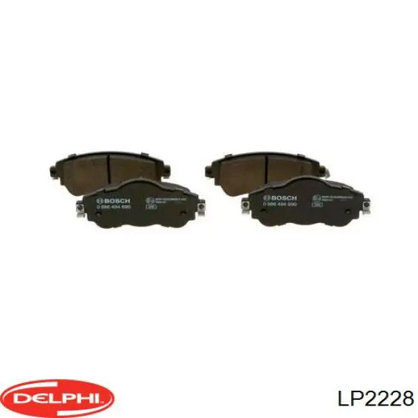 Колодки Delphi LP2228 цена, от 25.46 USD