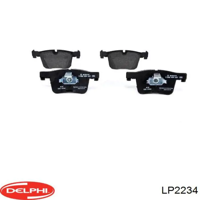 Тормозные колодки Delphi LP2234